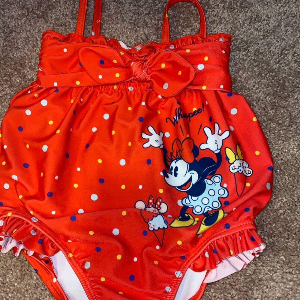disney minnie mouse summer one peace swimsuit